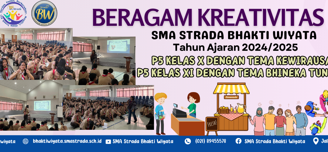 Sukses Gelar Proyek Penguatan Profil Pelajar Pancasila (P5) kelas X dan P5 Kelas XII dengan Beragam Aktivitas Kreatif