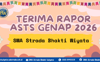 Penerimaan Rapor ASTS Genap SMA Strada Bhakti Wiyata